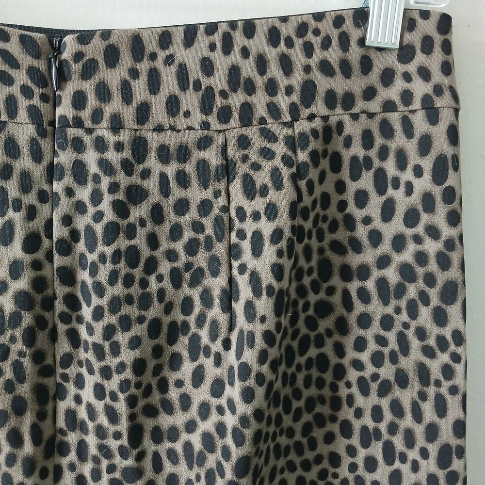 Ann‎ Taylor Women's Size 6 Cheetah Print Pencil Skirt Mini Elastic NWT $49.99!!!